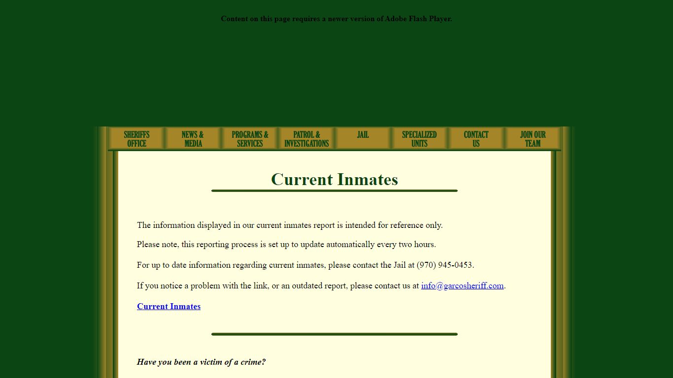 Current Inmates